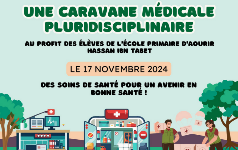 Caravane Médicale à Aourir Le dimanche 17 novembre 2024